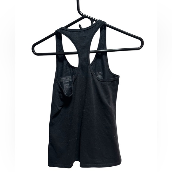 Nike Black Tank Top with white and gray Logo - Picture 2 of 3